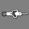Key Clip W/ Key Ring & Rooster (Left Side) Key Tag